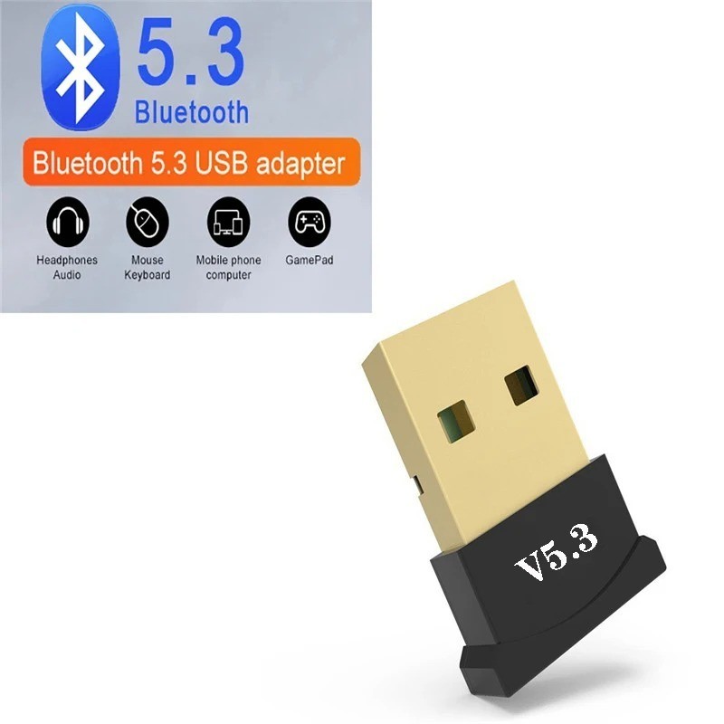 Bluetooth Adapter USB Bluetooth 5.4 for PC Dongle Adaptador Wireless Mouse