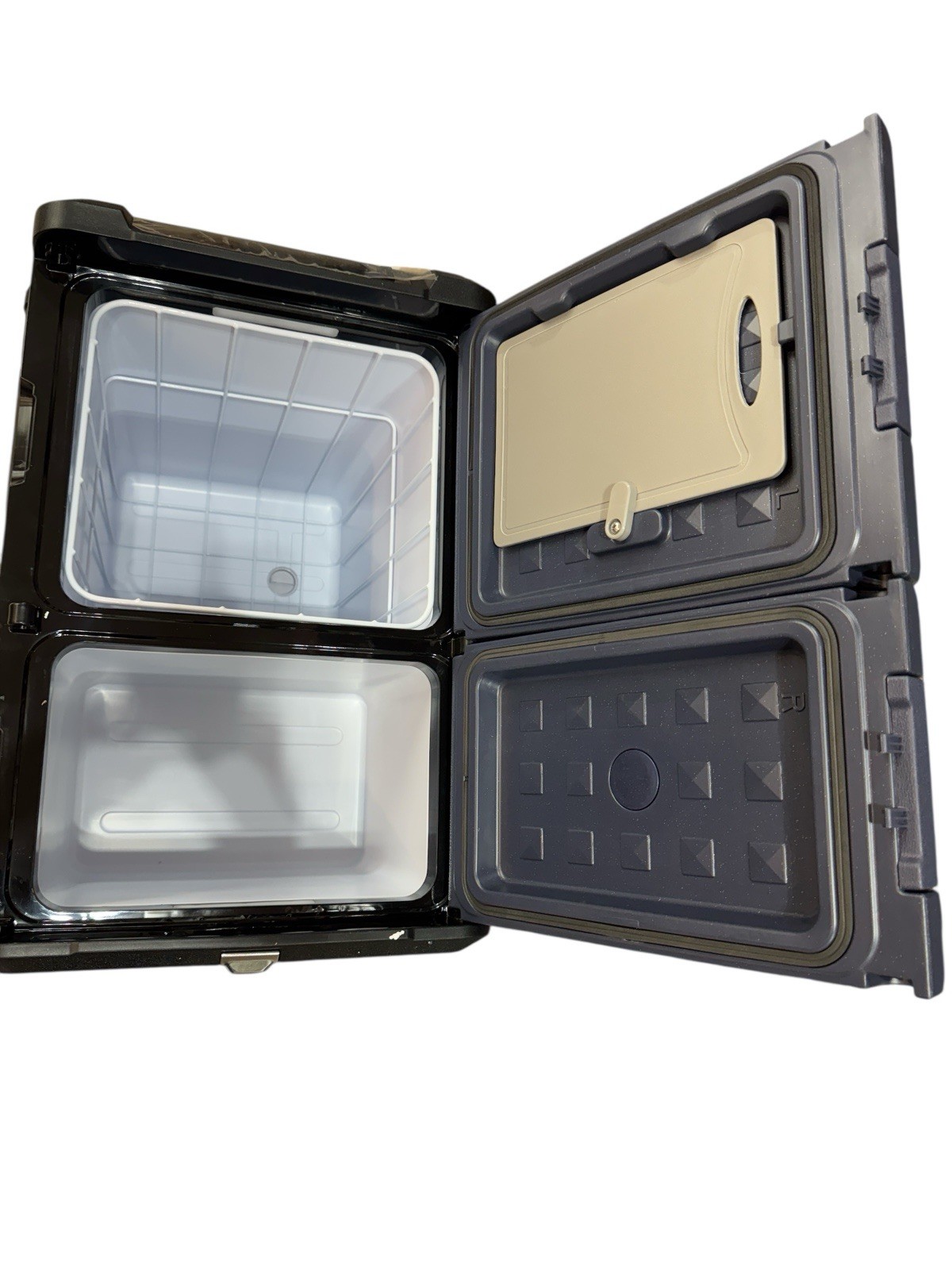 BODEGAcooler 59QT Car Fridge Dual Door Dual Zone w/Wheels TAW55 (OB)