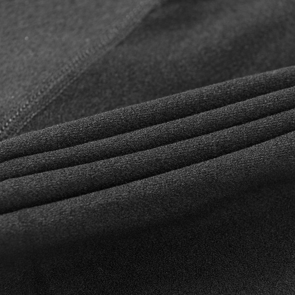 ROCKBROS Winter Fleece Warm Riding Sports Windproof Leg Warmers Black Leg Covers