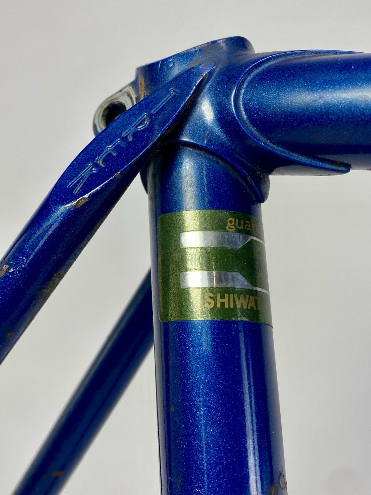 1977 Trek TX300 24” Frame And Fork Set Road Bicycle Waterloo WI USA Made