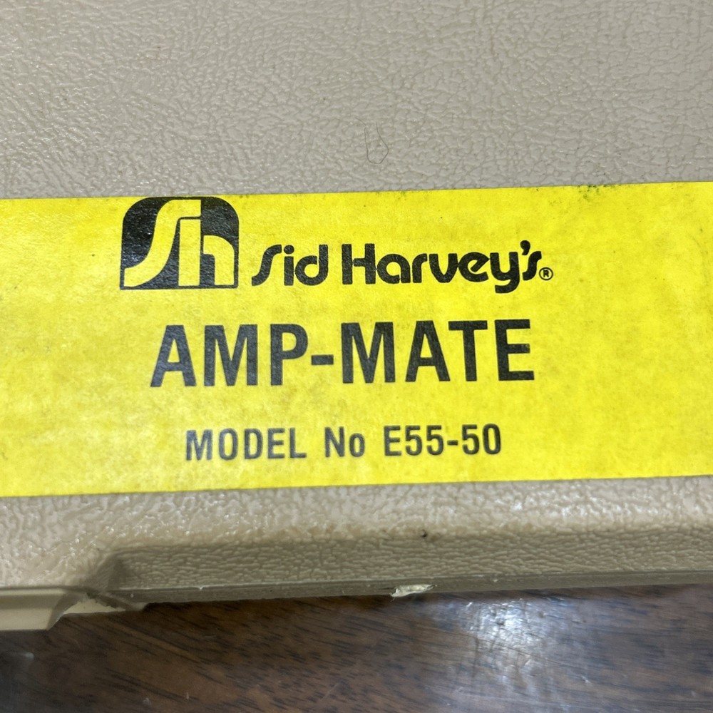 SID HARVEY AMP-MATE E55-50