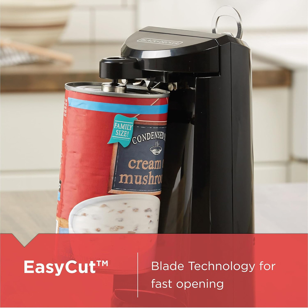 EC500B Tall Can Opener, Black