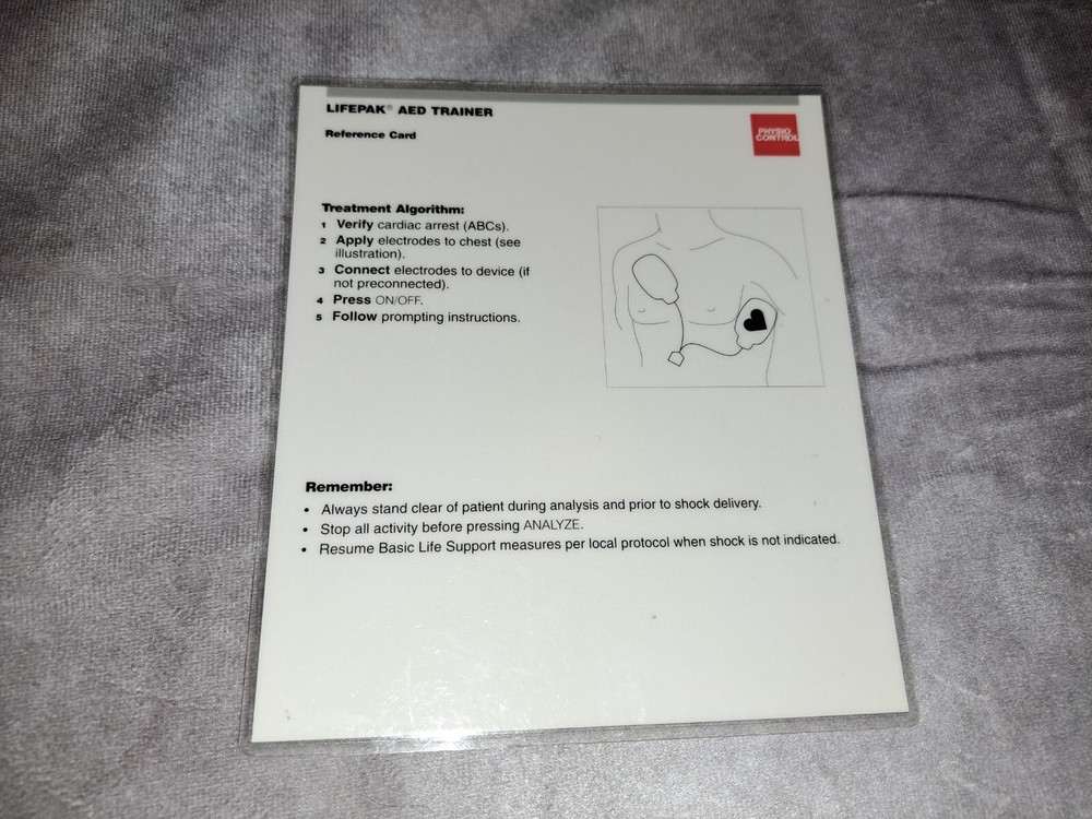 Physio-control Lifepak AED Trainer (USED)