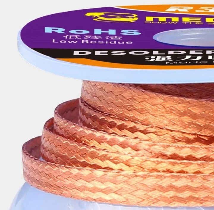 Mechanic R350 Wick Width 1.5mm Low Residue, Absorb Tin Fast Desoldering Wire