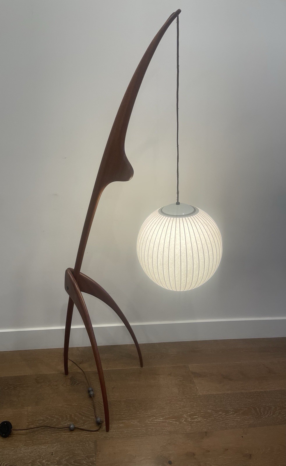 1950s Rispal “Praying Mantis” Floor Lamp – Smaller Edition