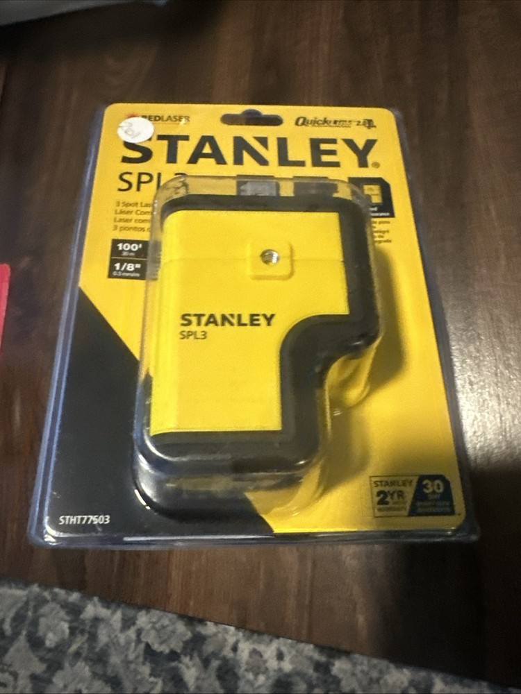 Stanley Spl3 Red 3 Spot Laser Level