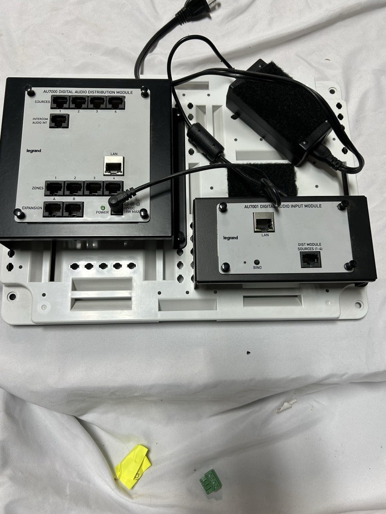 Legrand AU7000 Audio Distribution Module & AU7001 Digital Audio Input Module
