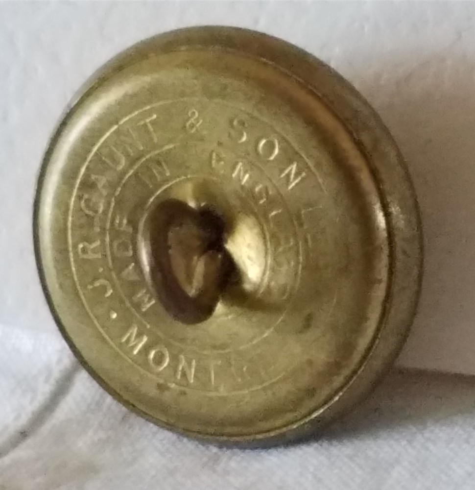 Bb 1st CANADIAN GUARDS MILITARY UNIFORM BUTTON Medium