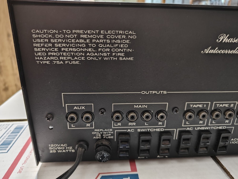PHASE LINEAR 4000 PREAMPLIFIER HIGH FIDELITY CONTROL CONCOLE
