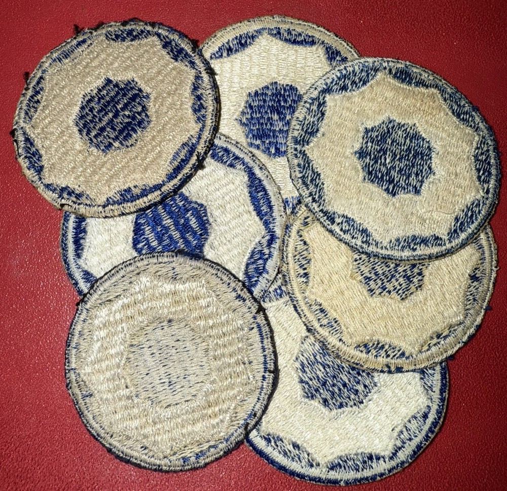 WW2 9th Service Command SSI Patch (AC2/AO)