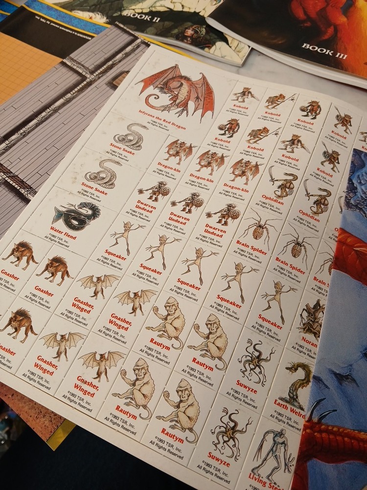 AD&D 2nd Edition Dragon Mountain Adventure Box Set