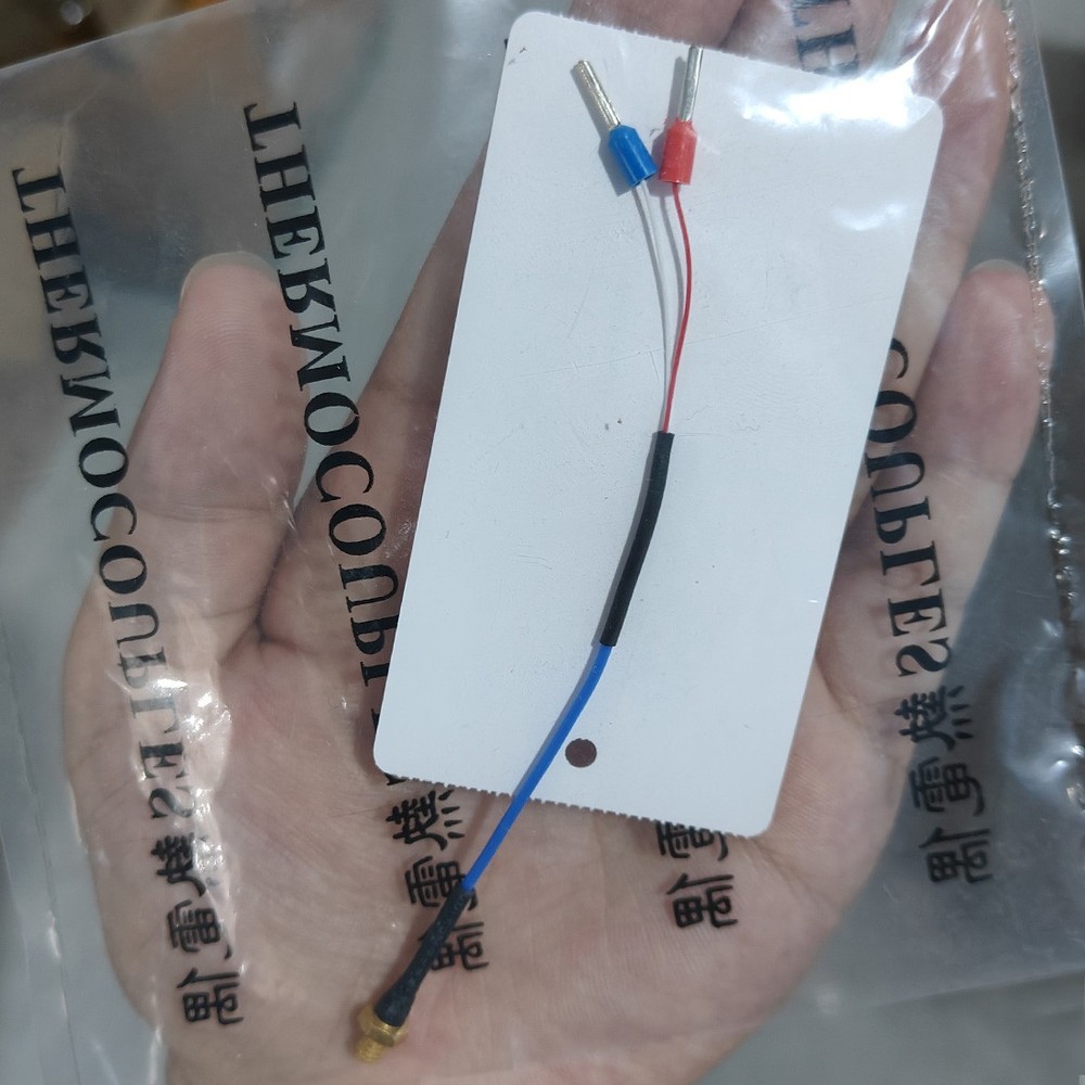 K-Type Thermocouple Temperature Sensor Probe for 3D Printers M4 Thread 0.12M Cable