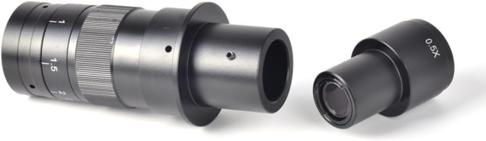 High-Power C-Mount Lens Adapter for Microscope Cameras