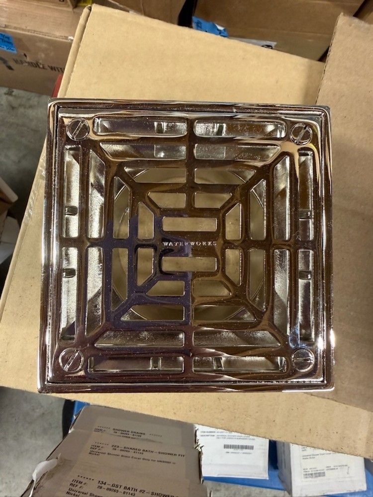 Waterworks Universal 5" Square Drain Grate