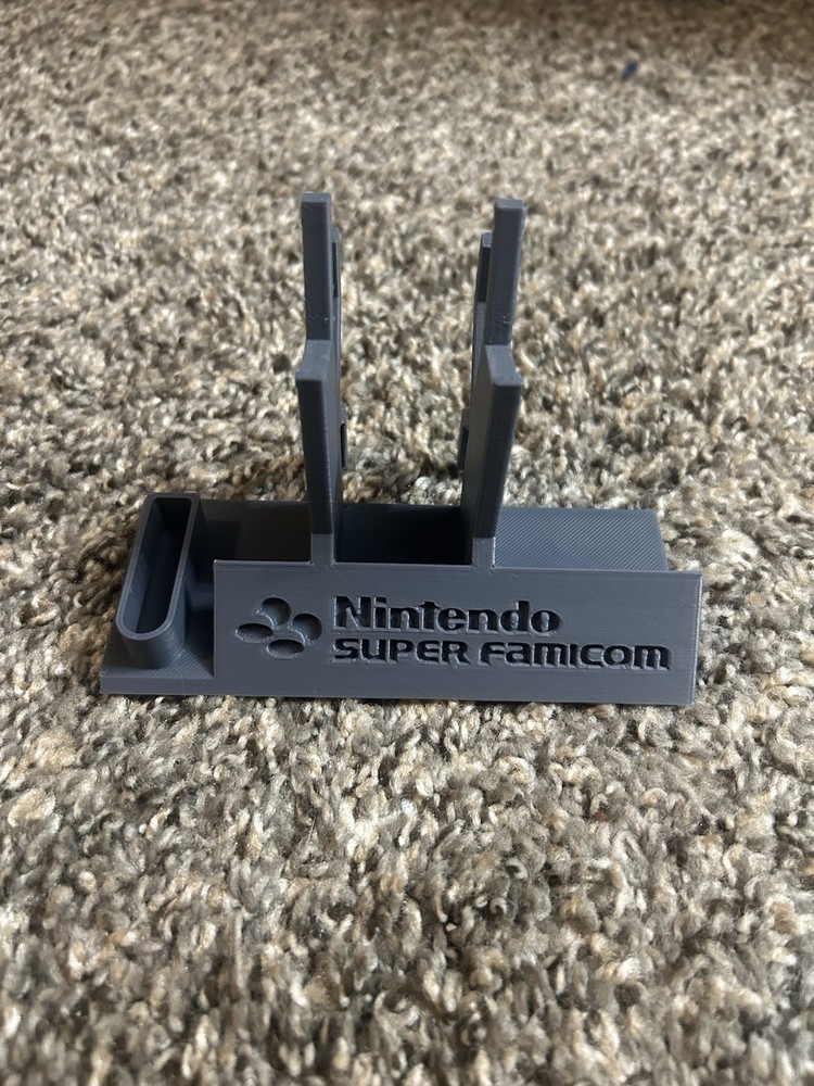 Super Famicom Controller Stand 3D Print