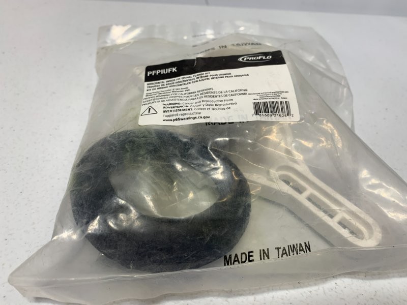 Proflo PFPIUFK Urinal Flange Kit 2" PVC Horizontal Inside Fit