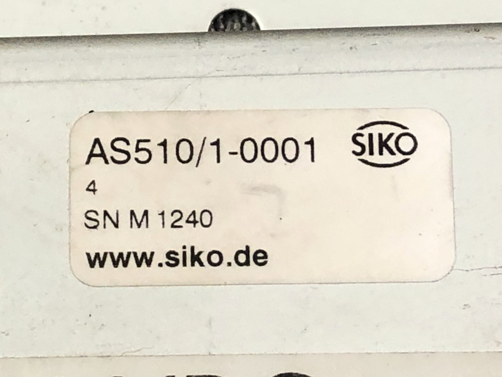Siko AS510/1-0001 Linear Encoder Translation Module 5um Max. Resolution 24VDC