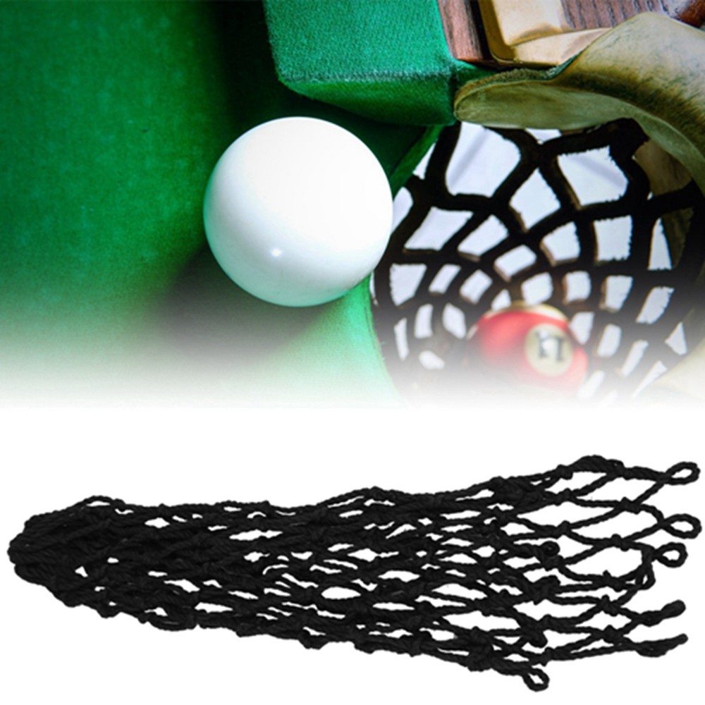 6PCS Billiards Net Pocket Durable Ideal For Pool Table Replacement