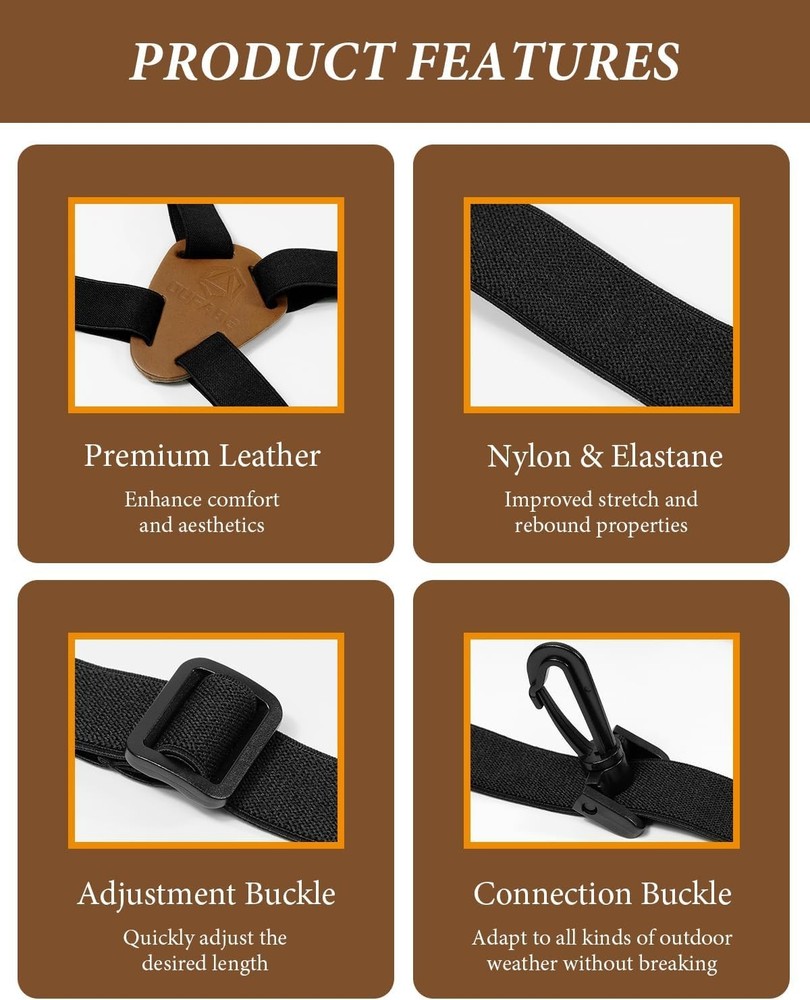 Binocular Harness Strap for Hunting, X-shaped Decompression Binocular Straps ...