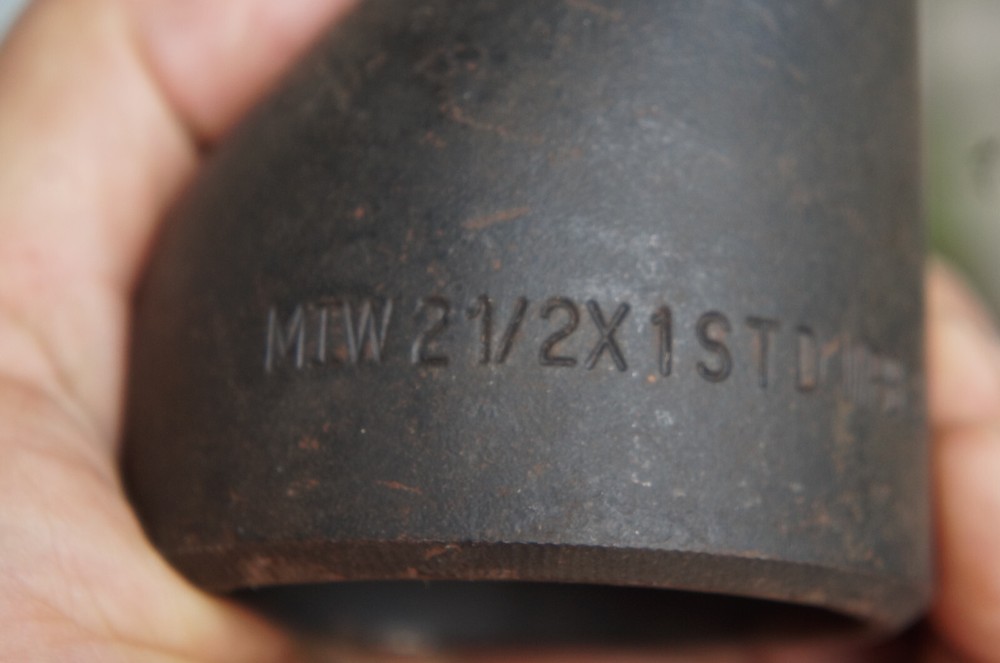 Butt Weld Pipe REDUCER COUPLINGS STD WPB 1" to 2.5" (Choose Size) ($1 Shipping)