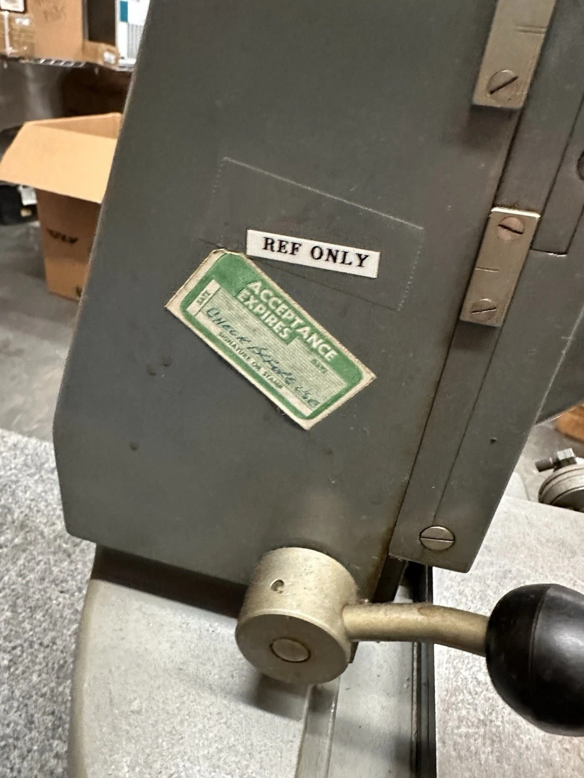 Ernst Leitz Wetzlar 447089 447364 Toolmaker's Microscope Geo Scherr