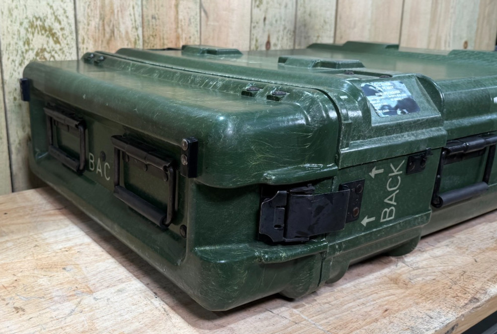 ECS Server 3U Rack Rackmount 19" X 24" Frame Waterproof Green Storage Case