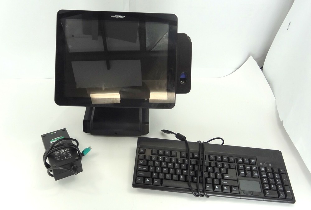 Partner SP-1000-C 244DF9C30 Touchscreen POS Terminal PS & Keyboard - Windows