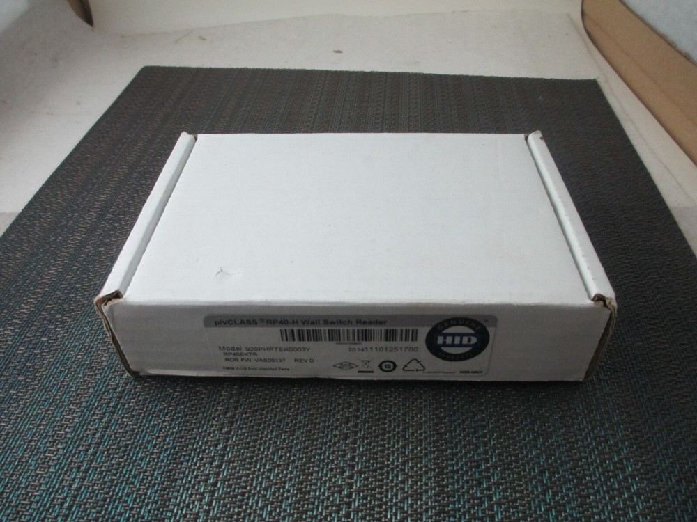 HID RP40-H Wall Switch Reader   NEW!    920PHPTEK0003Y