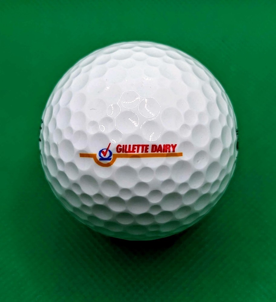 Gillette Dairy logo golf ball