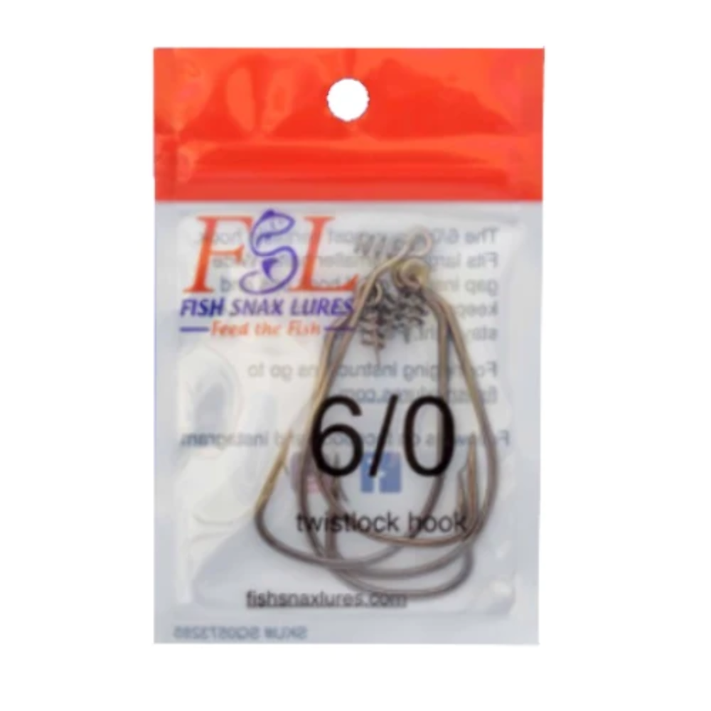 Fish Snax Lures Twistlock Hooks