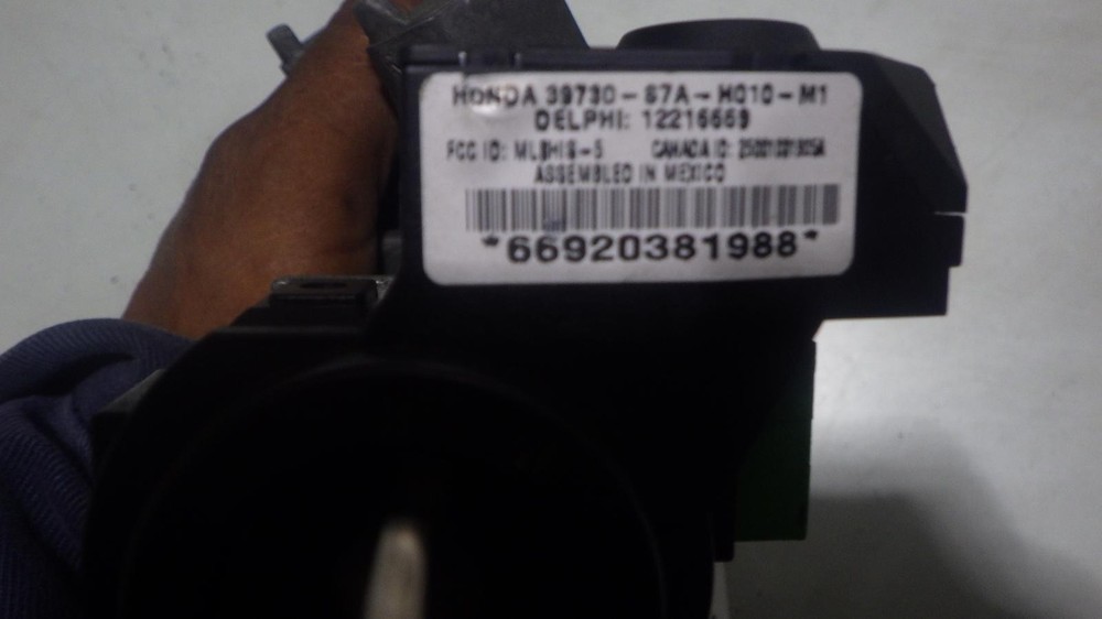 01 HONDA CIVIC Ignition W/Key