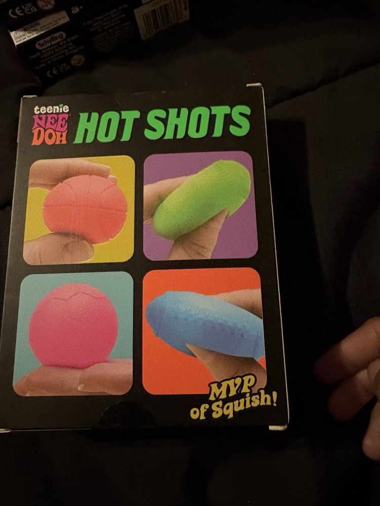 NeeDoh Hot Shots 4pk