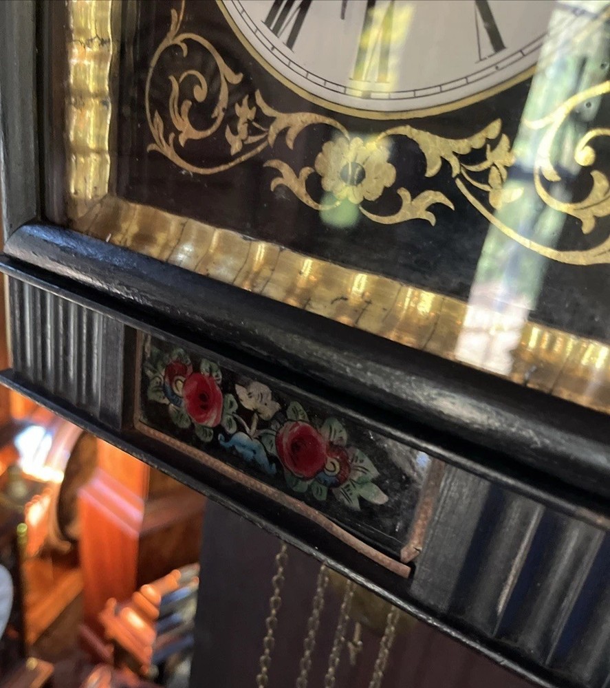 Antique, Black Forest Clock.