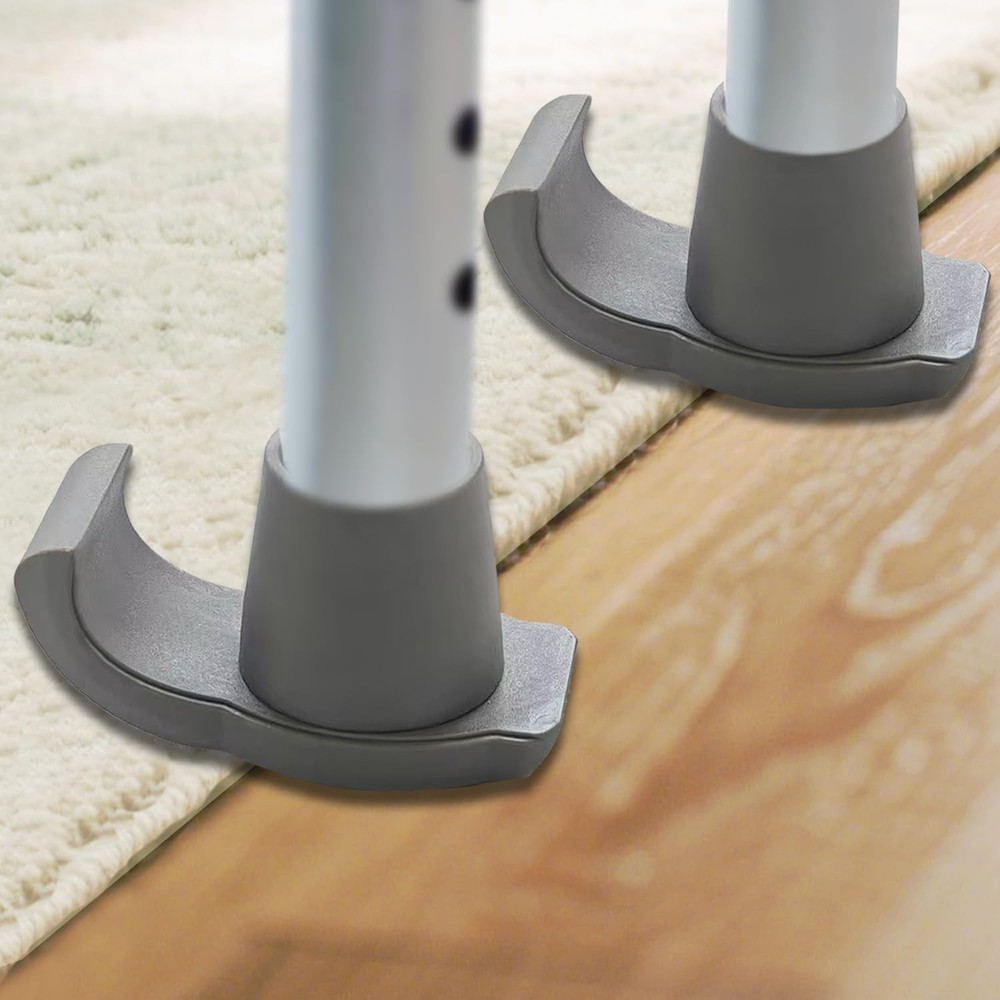Universal Walker Ski Glides - 2 Pack Replacement Feet Accessories for Seniors