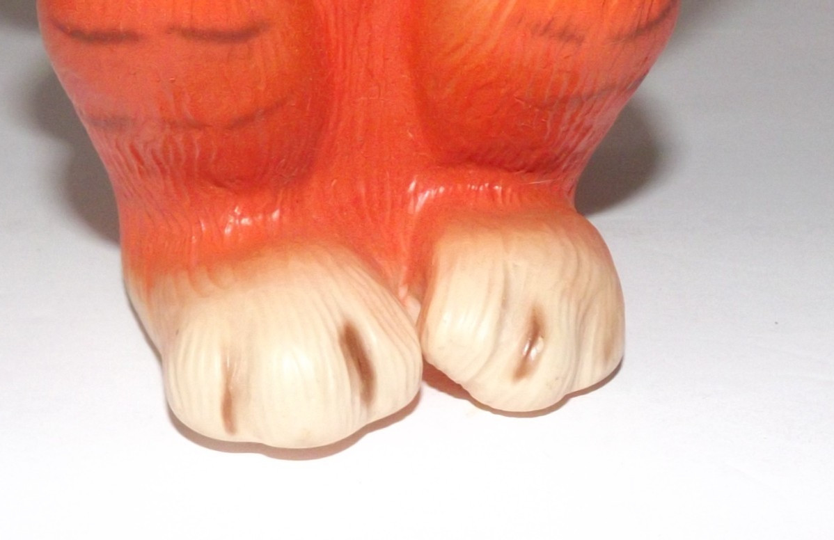 Vtg Esso Exxon Tiger In Your Tank Coin Bank Plastic Missing Stopper Humble Oil