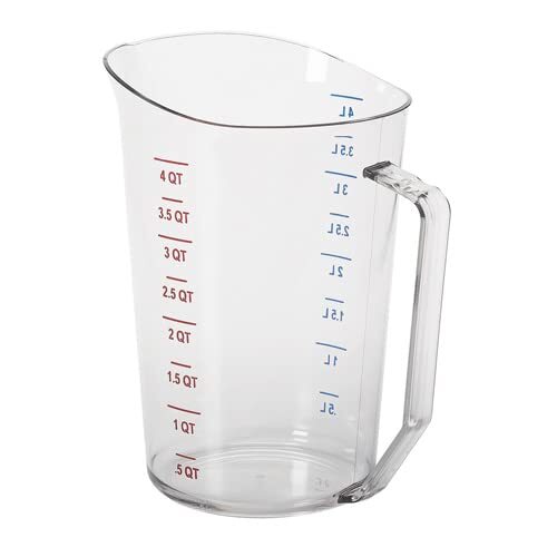 Cambro 400MCCW 4 Quart Measuring Pitcher