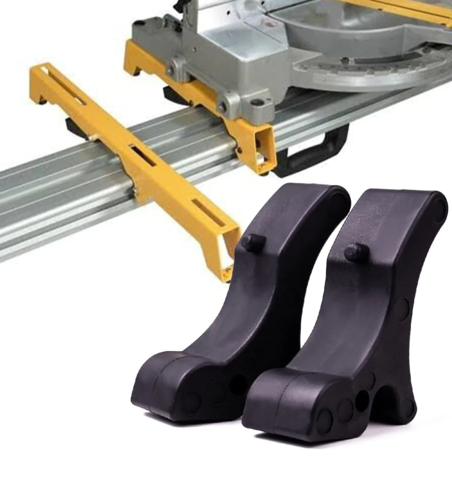 Black Replacement Mounting Bracket Clip levers for Dewalt DW7231