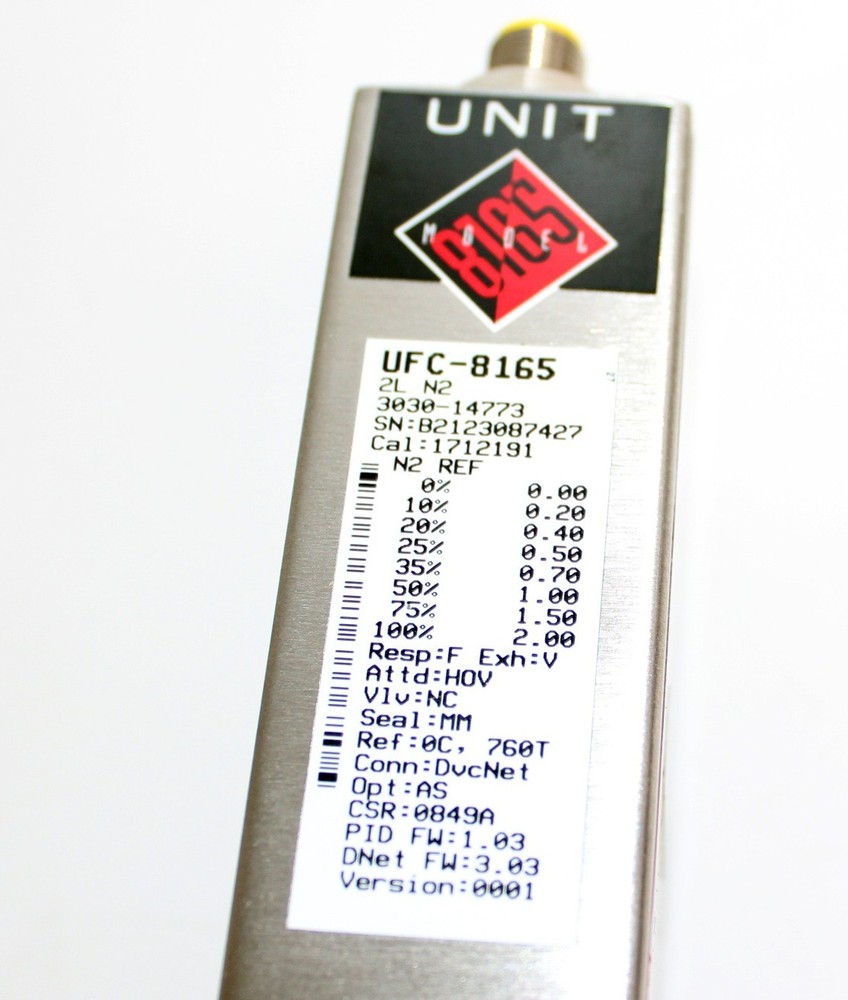 Celerity Unit UFC-8165 3030-14773 Mass Flow Controller (NEW)