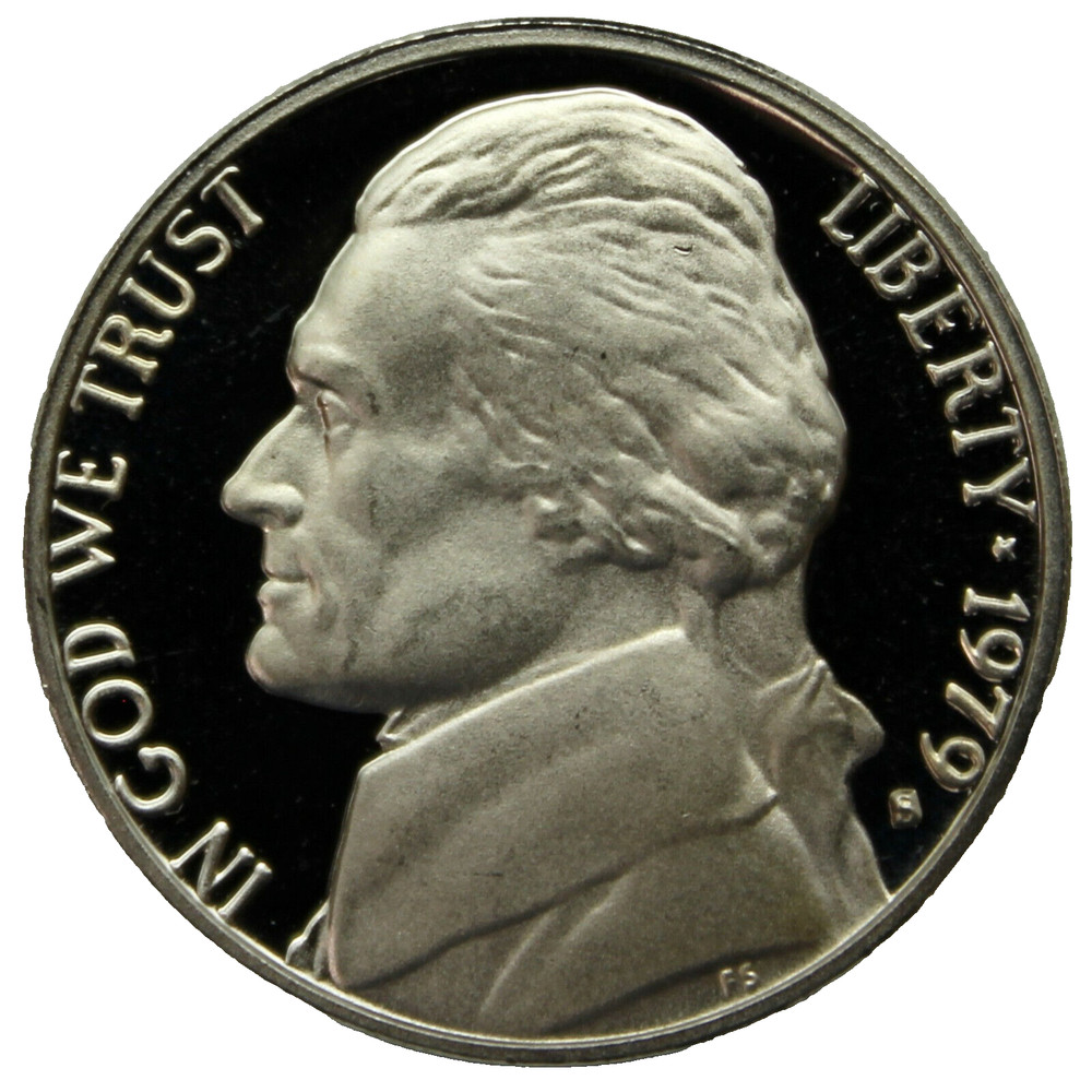 1979-S Type 1 Proof Jefferson Nickel