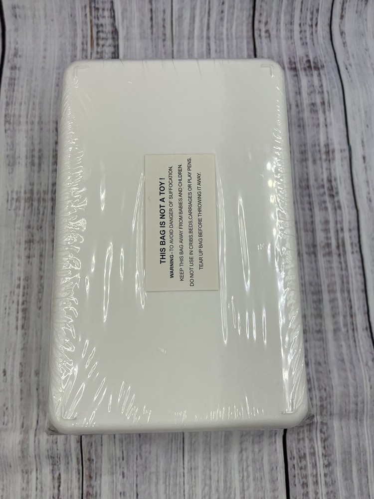 Interlocking 8 Bin Organizer - Durable Plastic - Interlocking Feature - White