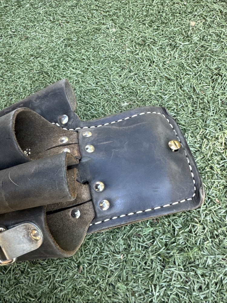 Buckingham 49261-BL Double Back Holster Black Leather