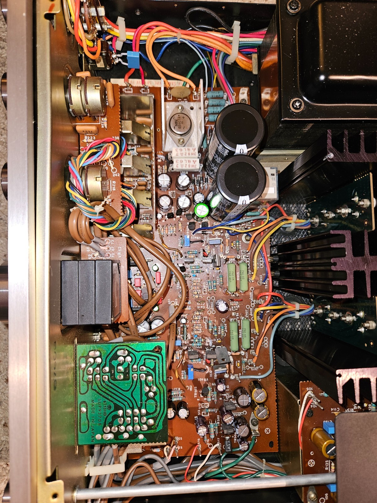 Technics SU-8600 Integrated Amplifier - Fully Serviced, recapped, LED