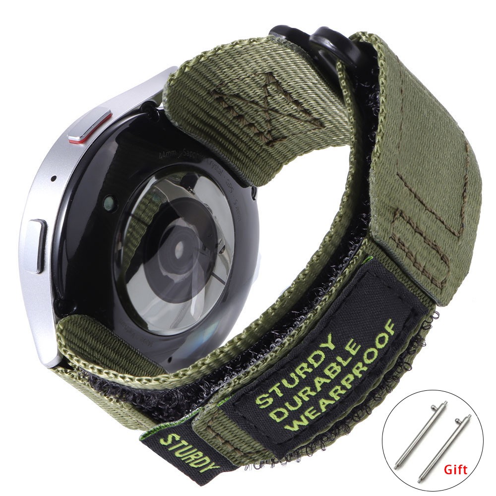 20mm 22mm Universal Nylon Loop Watch Strap Men Quick Release Watch Band Bracelet