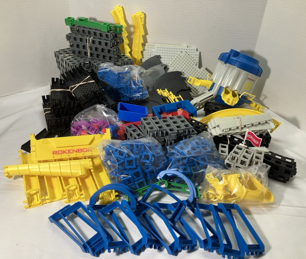 Rokenbok Construction World II Building Set Used 99% Complete
