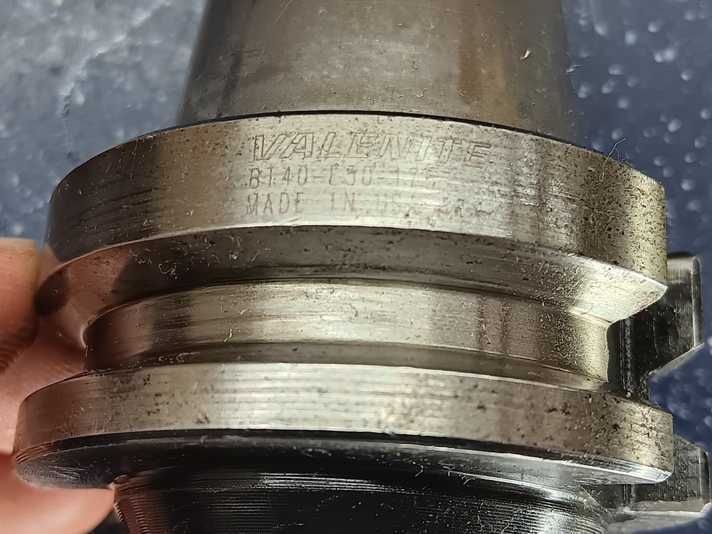 Valenite BT40 1/2" ID Solid End Mill Tool Holder CNC Lathe BT40-E50-175 .5