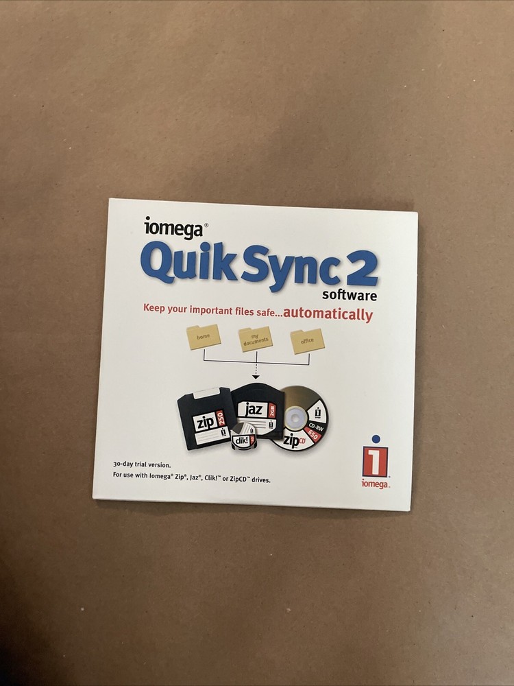 Iomega Quik Sync 2 Software V2.0.2 for PC / Mac