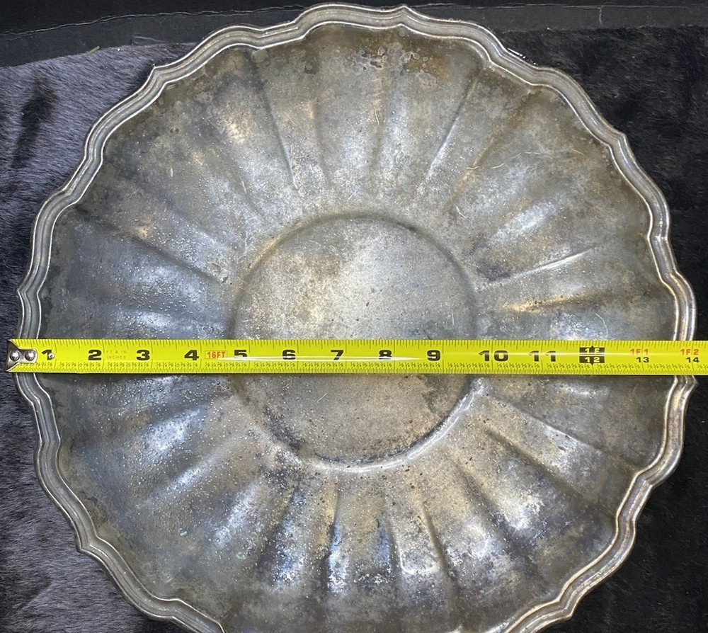 Silver-Plated Serving Tray