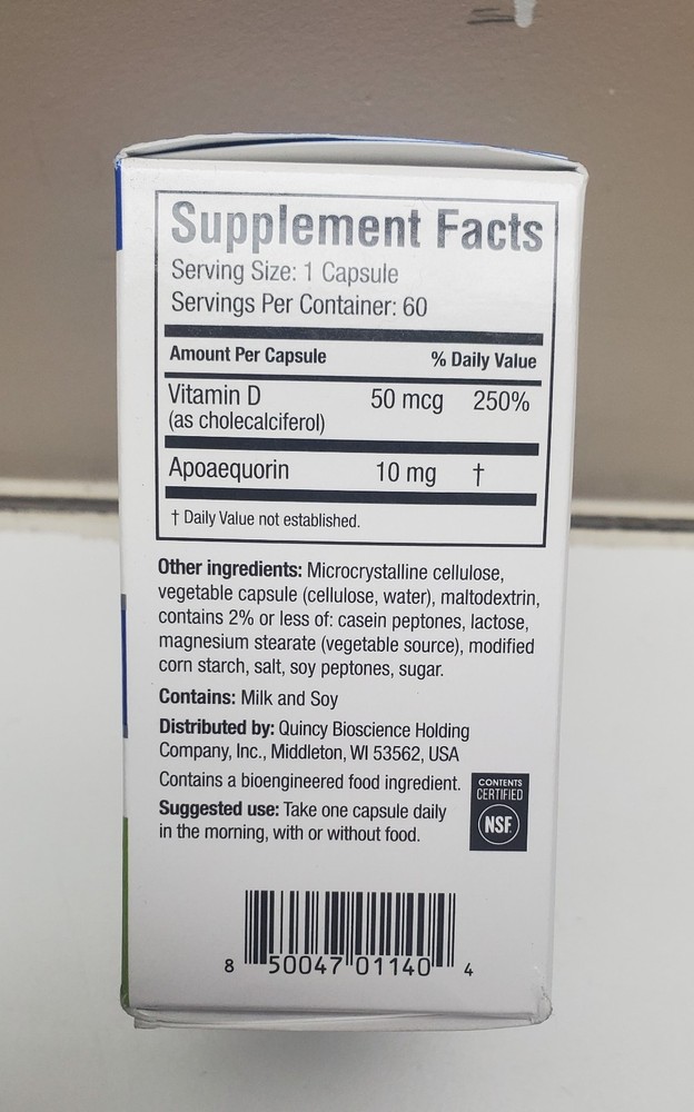 Prevagen Regular Strength 10mg Capsules - 60 Count (2 x 30)