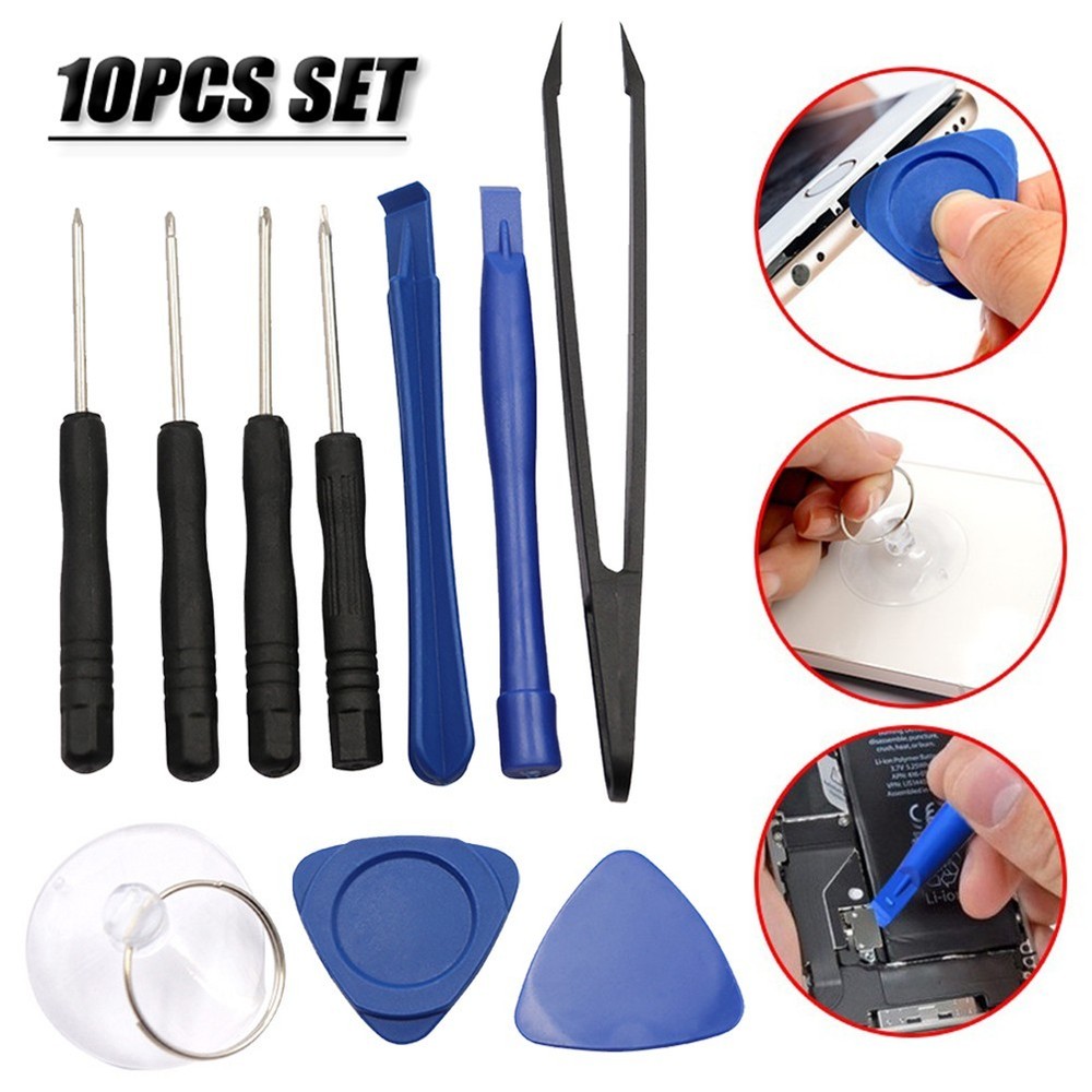 Disassemble Tool Kit Repairing Tools 10pcs/set Pentagonal 0.8 Screwdriver
