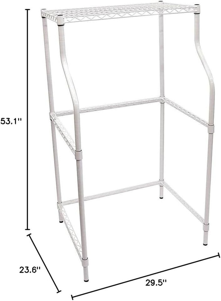 Compact Laundry Stand, MCSLS12W